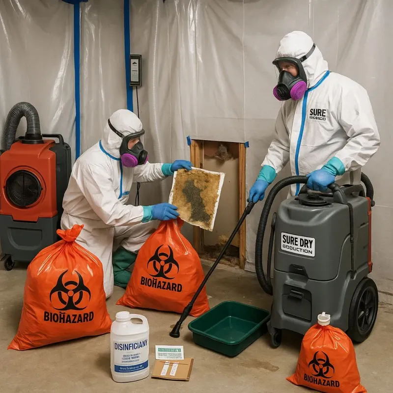 Contaminated Water Handling Protocols process in Mansfield, MA