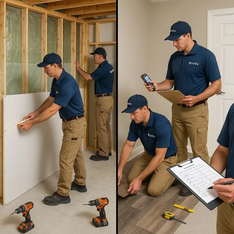 Repairs and Reconstruction process in Mansfield, MA